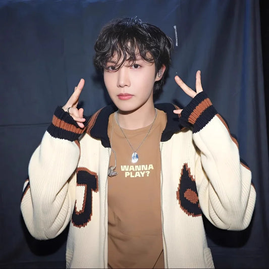 J-hope Exclusive Cotton Cardigan ( artist Made)