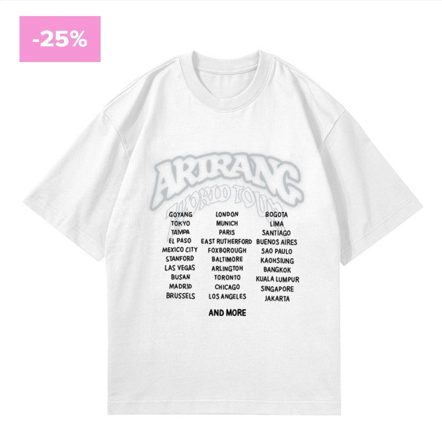 Arirang World-Tour Exclusive T-shirts ( Multiple Options)