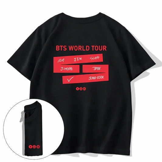 Arirang World-Tour Exclusive Cotton T-shirts ( Multiple Colors)