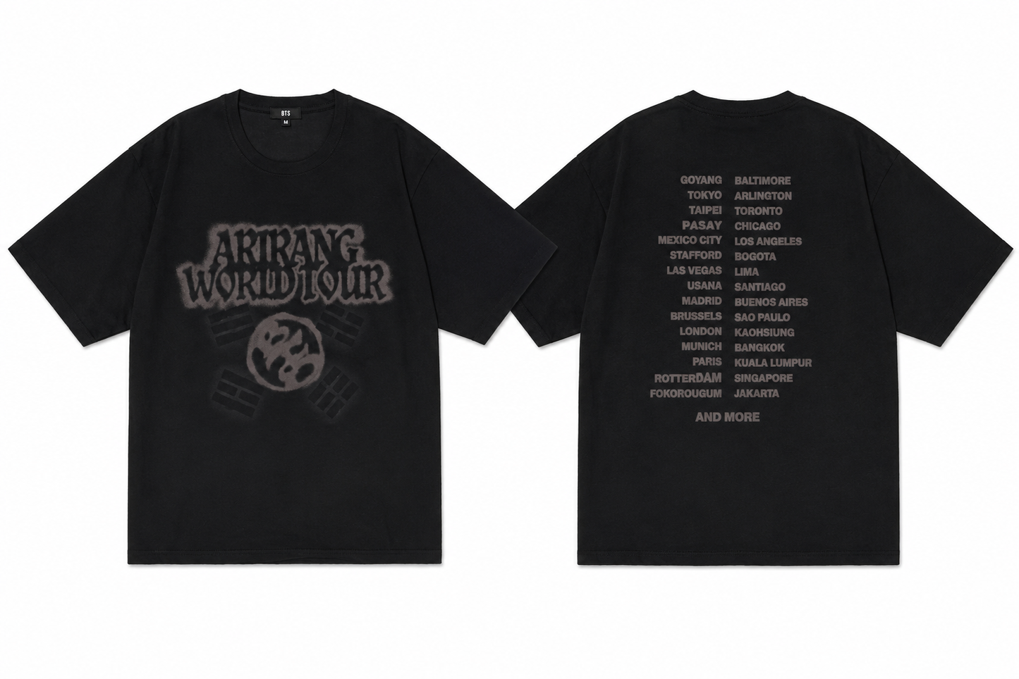 Arirang World-Tour Exclusive T-shirts ( Multiple Options)