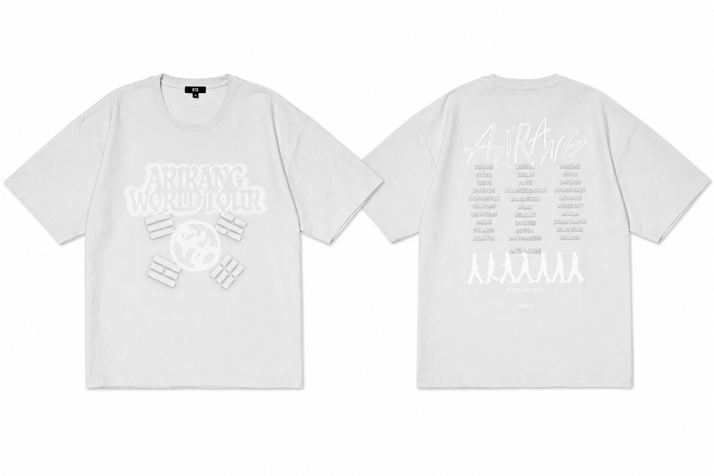 Arirang World-Tour Exclusive T-shirts ( Multiple Options)