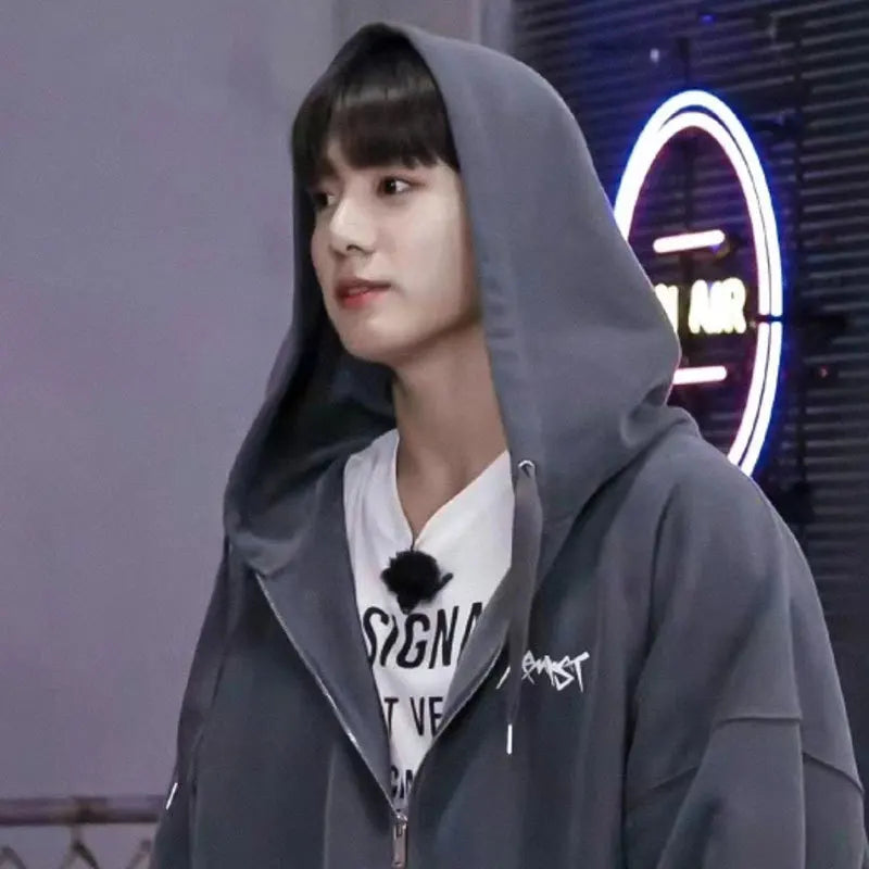 JungKook ARMYST Zip-Up Hoodie (Multiple Colors)💜