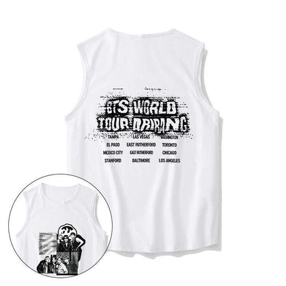 BTS WORLD TOUR ARIRANG T-SHIRT 100% COTTON ( Multiple Colors)