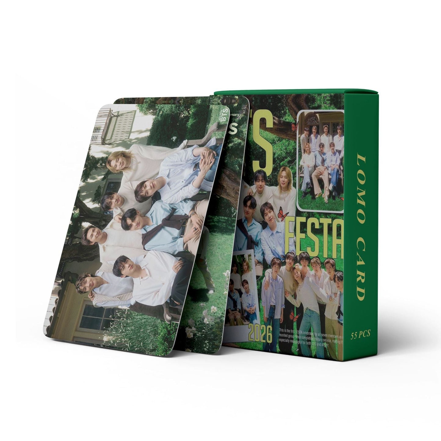 BTS 13th 2026 FESTA LOMO Cards 55 pcs/set