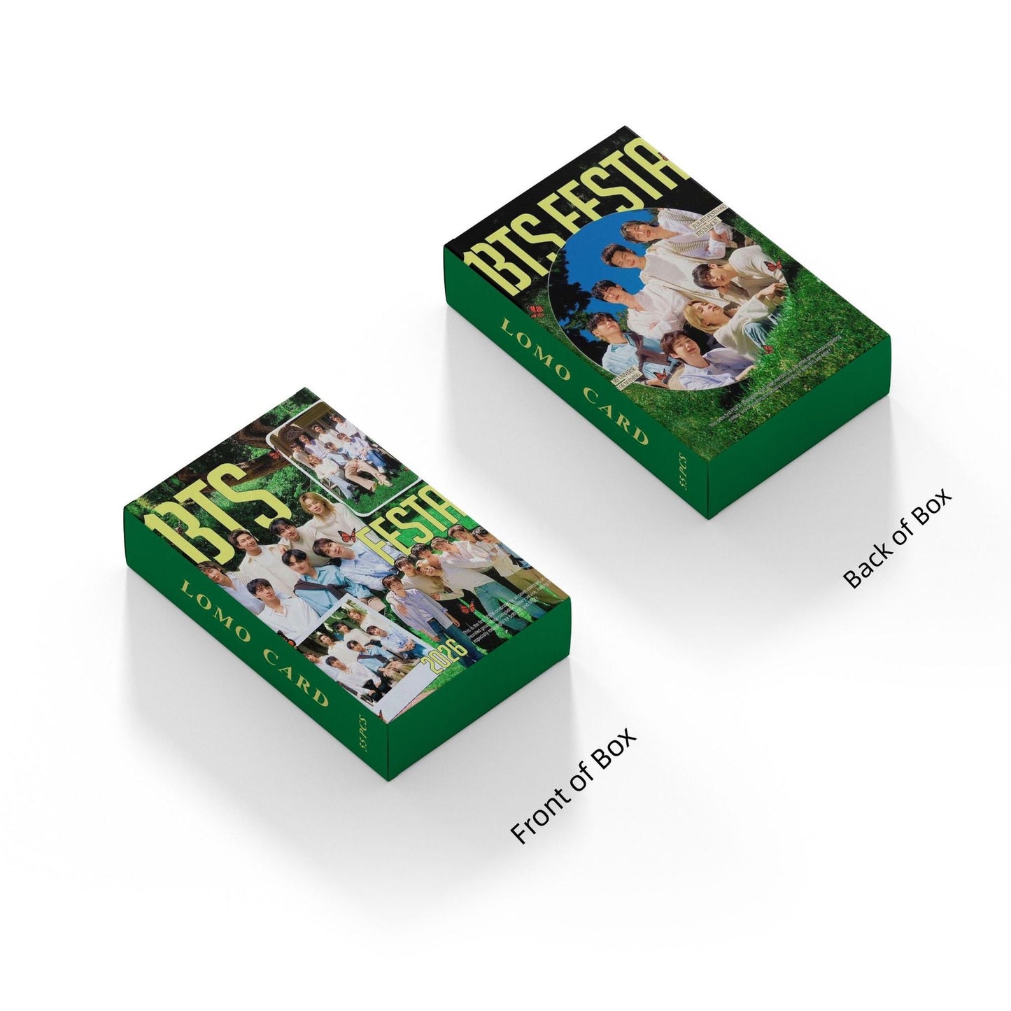 BTS 13th 2026 FESTA LOMO Cards 55 pcs/set