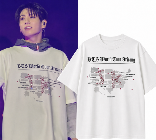 Jungkook Exclusive Arirang World Tour T-shirt