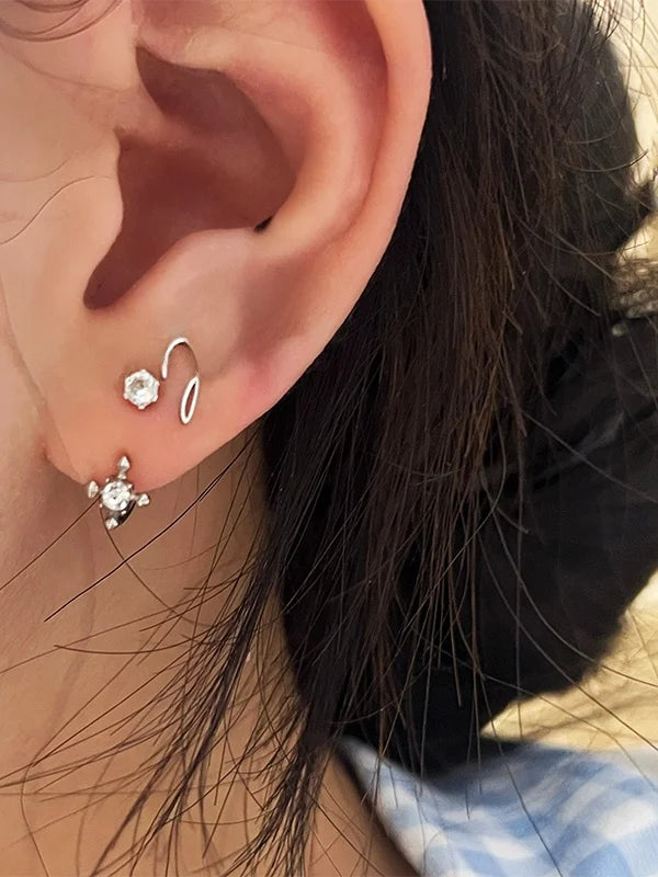 Titanium Steel Fashion Earrings