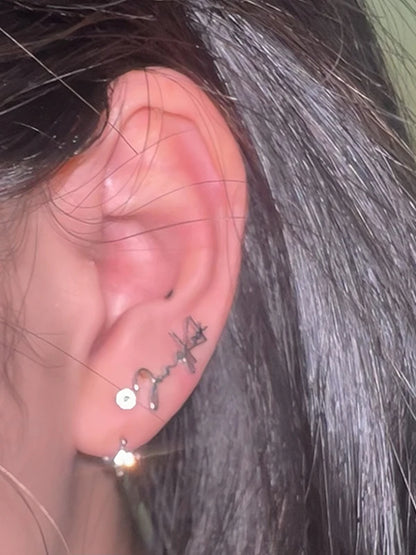 Titanium Steel Fashion Earrings